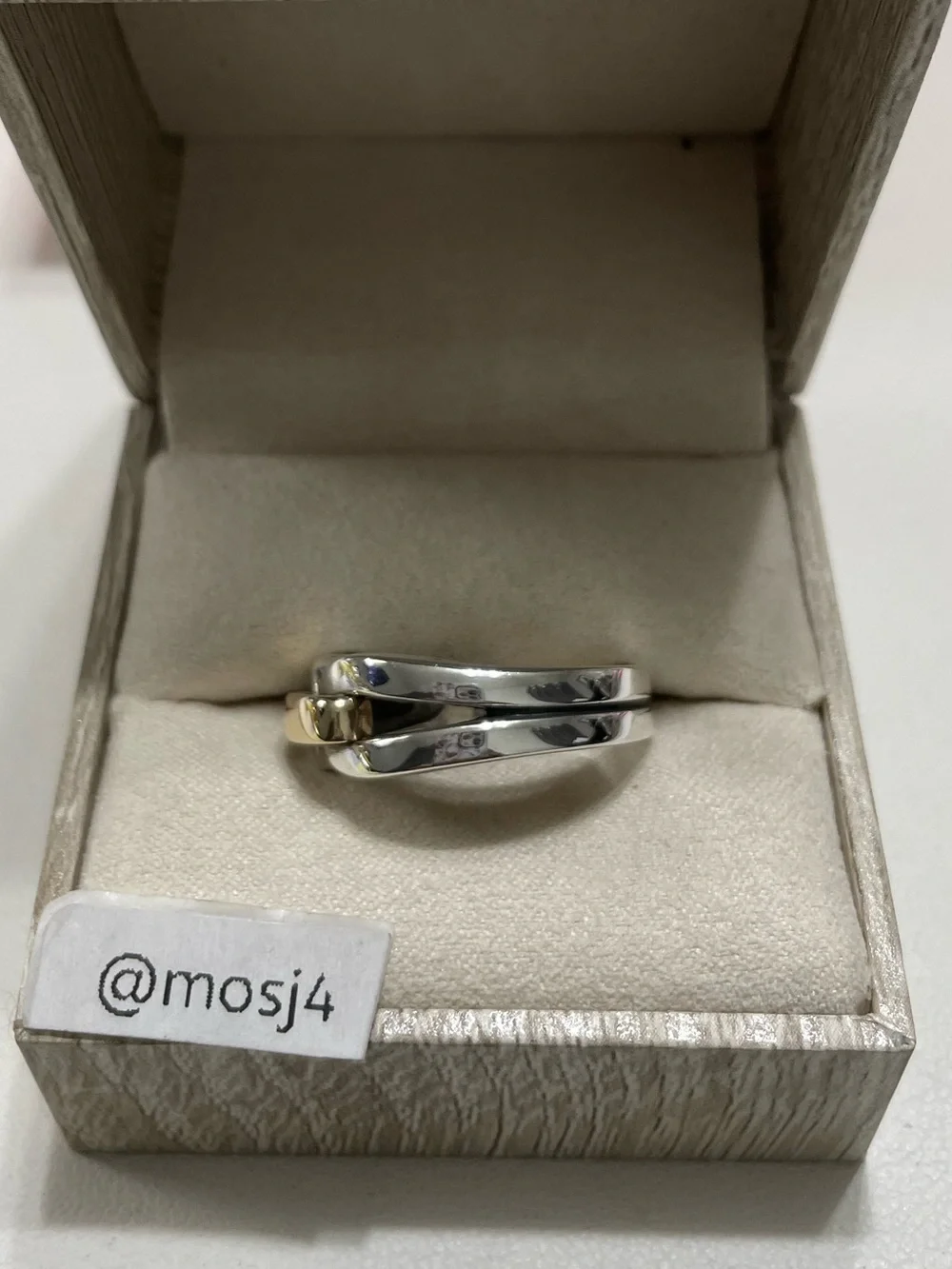 Retired James Avery Enduring Bond Ring